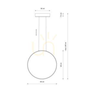 CIRCOLO LED-Pendelleuchte M 11401 Nowodvorski small 7