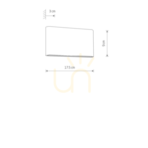 SEMI LED-Wandleuchte für den Außenbereich M 11364 Nowodvorski small 6