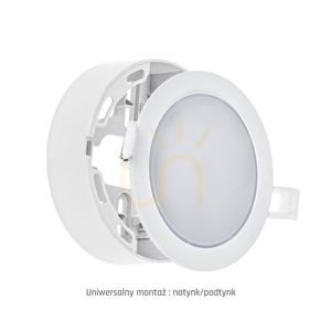 Algine Eco 2w1 Anbaudownlight 6 W Nw 230 V 110st Ip20 Ik06 115x35mm Weiß Rund 1 Algine Eco 2w1 Anbaudownlight 6 W Nw 230 V 110st Ip20 Ik06 115x35mm Weiß Rund small 1