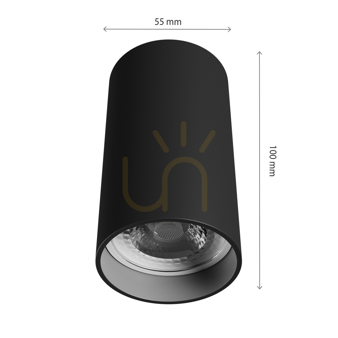 Zeige Chloe Variosa Gu10 Aufputz Gu10 230 V Ip20 55x100 Mm Schwarz Rund. Chloe Variosa Gu10 Aufputz Gu10 230 V Ip20 55x100 Mm Schwarz Rund.