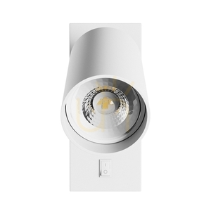 Squalla Variosa Switch Gu10 Wandleuchte 230 V Ip20 55x100 Mm Weiß Rund. small 7