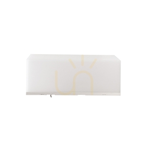 Scatollo 8 W Cct 230 V Ip54 200x100x75 Mm Weiße Fassade small 1