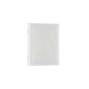 Scatollo 8 W Cct 230 V Ip54 200x100x75 Mm Weiße Fassade small 7