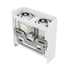 Lunarix 2 Wandleuchte 4 W Cct 230 V Ip54 Ra90 110 X110 X40 Mm Weiß Leuchtet auf/ab small 6