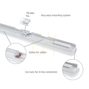 Limea Go Hermetic 600mm 25 W Nw 230 V 120st Ip65 Ik07 600x60x52mm Weiß 10 Limea Go Hermetic 600mm 25 W Nw 230 V 120st Ip65 Ik07 600x60x52mm Weiß small 10