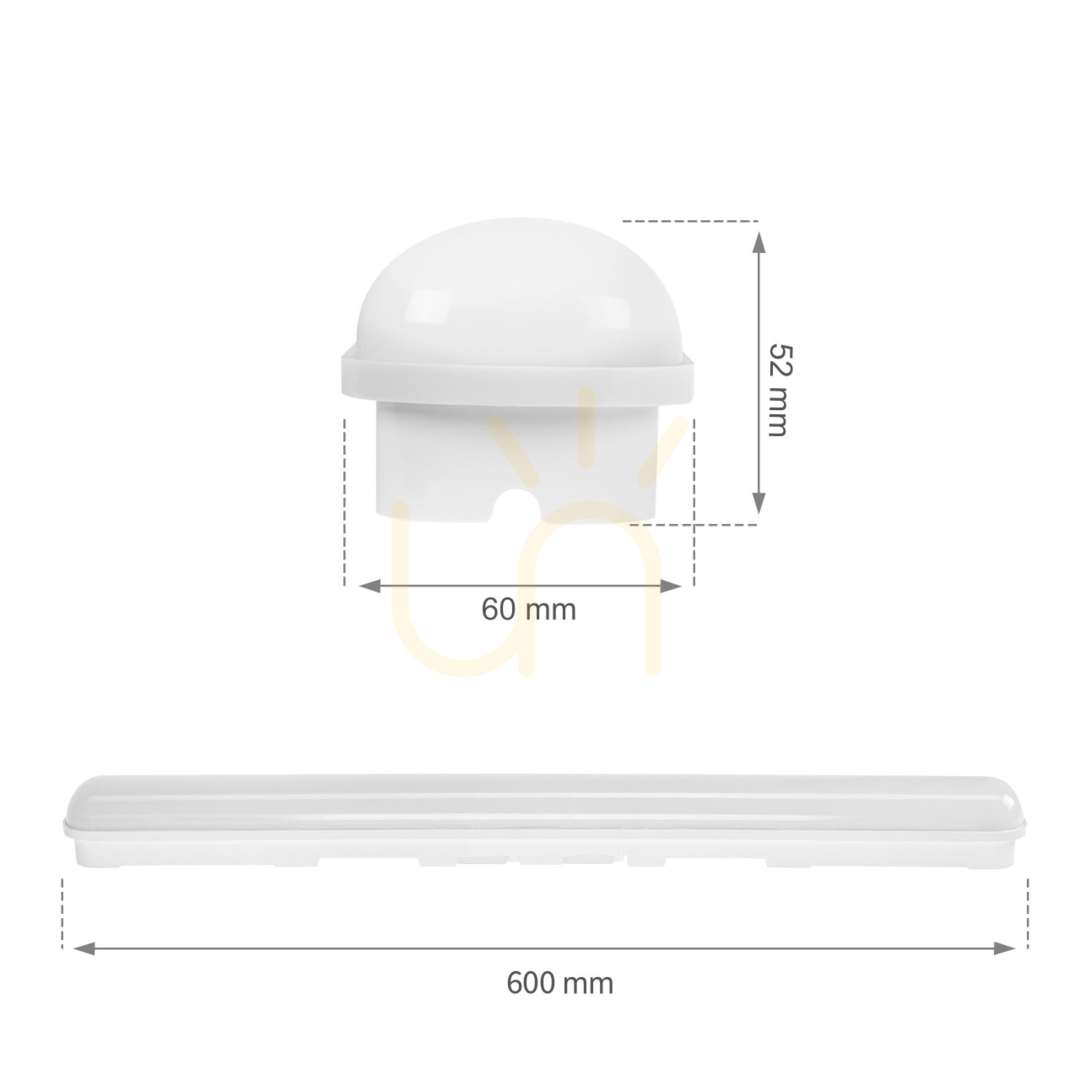 Zeige Limea Go Hermetic 600mm 25 W Nw 230 V 120st Ip65 Ik07 600x60x52mm Weiß Limea Go Hermetic 600mm 25 W Nw 230 V 120st Ip65 Ik07 600x60x52mm Weiß