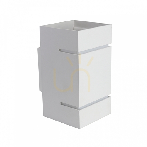 Prüfen Squalla Lumo G9 Wandleuchte 230 V Ip20 80x150 Weiß Quadratisch