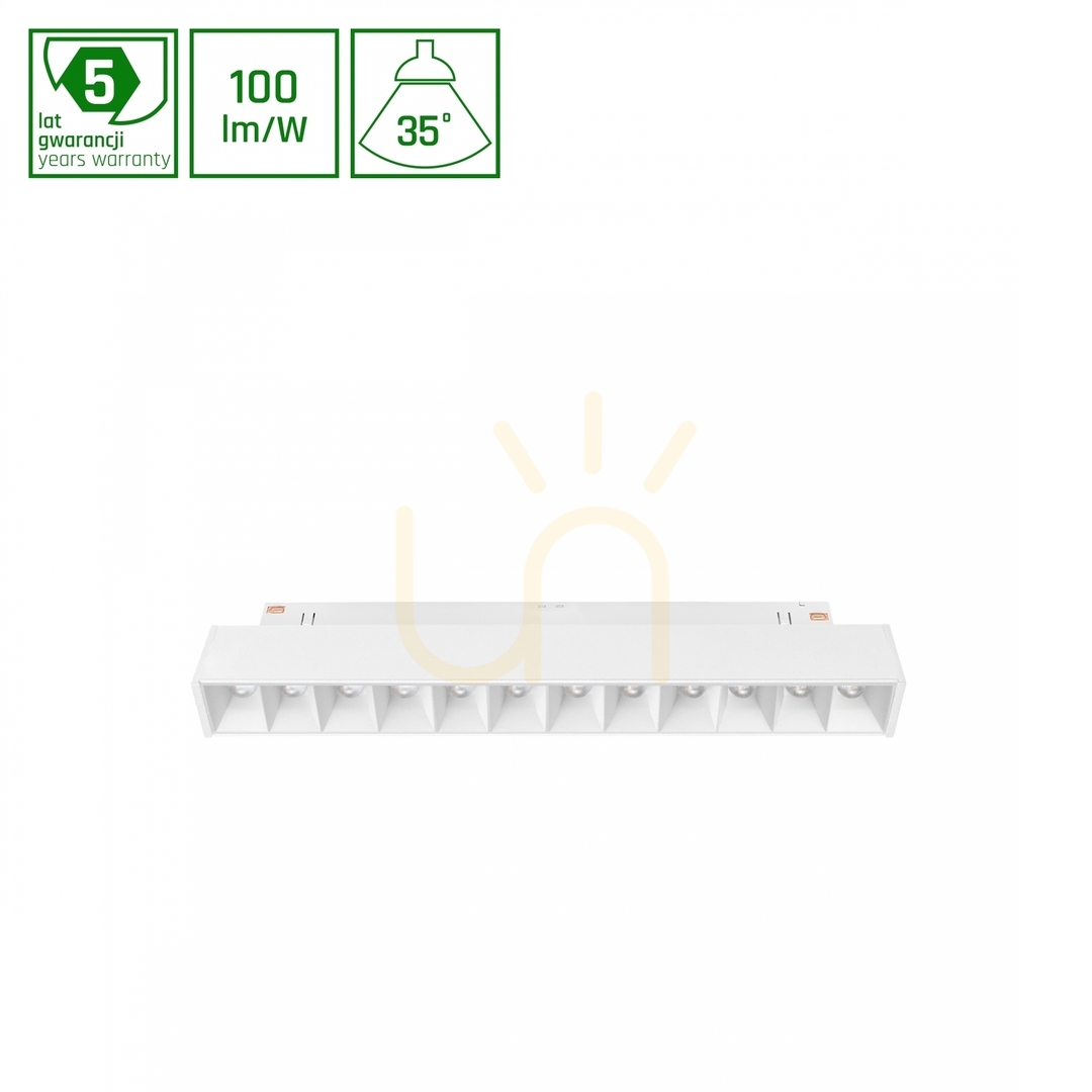 Prüfen System Shift Grid S Leuchte für Stromschiene 204x23x42mm 12 W 35st Weiß 5 Jahre Garantie. 2 Stromkreise System Shift Grid S Leuchte für Stromschiene 204x23x42mm 12 W 35st Weiß 5 Jahre Garantie. 2 Stromkreise