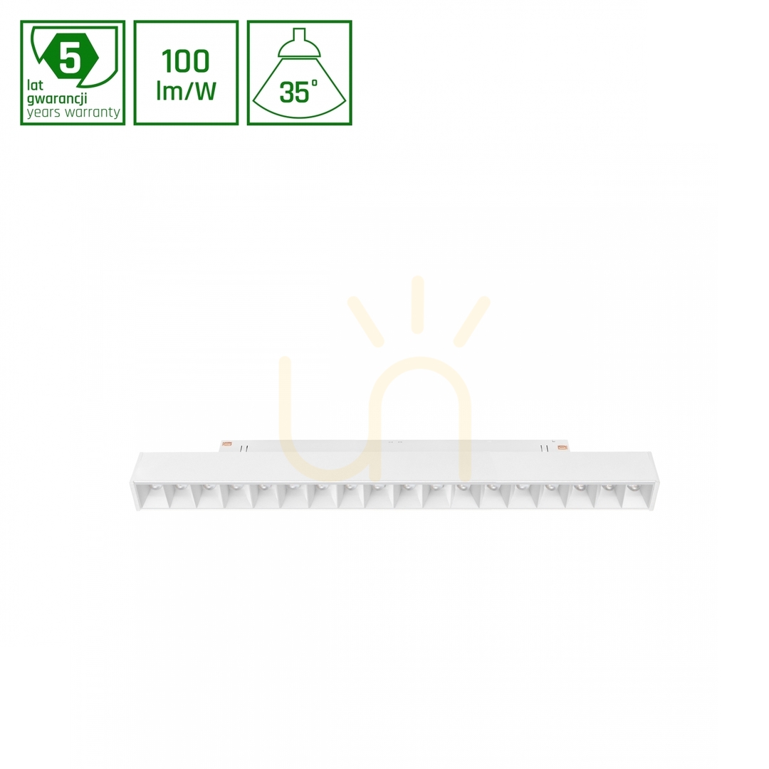 Prüfen System Shift Grid M Leuchte für Stromschiene 303x23x42mm 17W 35st Weiß 5 Jahre Garantie. 2 Stromkreise System Shift Grid M Leuchte für Stromschiene 303x23x42mm 17W 35st Weiß 5 Jahre Garantie. 2 Stromkreise