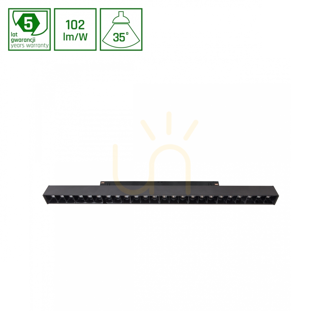 Prüfen System Shift Grid L Leuchte für Stromschiene 404x23x42mm 22W 35st Schwarz 5 Jahre Garantie. 2 Stromkreise System Shift Grid L Leuchte für Stromschiene 404x23x42mm 22W 35st Schwarz 5 Jahre Garantie. 2 Stromkreise