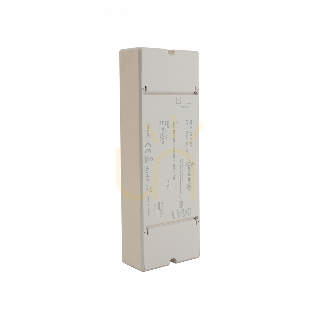Prüfen Dali Netzgerät 16 V 250m A ip20 168x58x28 Slim Spectrum Dali Netzgerät 16 V 250m A ip20 168x58x28 Slim Spectrum
