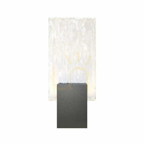 Prüfen Wandleuchte Max Light Vetro W0361 schwarz gebürstet LED 30 cm