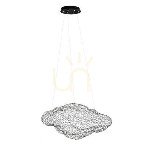 Prüfen Pendelleuchte Max Light Stardust P0525D 7-flammig LED schwarz 95 cm