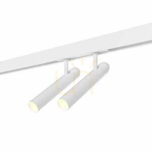 Magnetischer 2-flammiger Strahler Max Light MAX M0048N weiß 10W 3000K für Stromschiene small 0