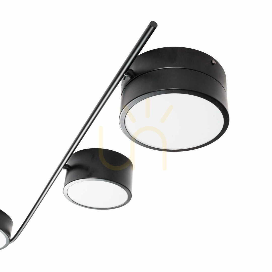 Vorschau Plafond Max Light Zumaia II C0250 schwarz LED 32W 5-flammig Plafond Max Light Zumaia II C0250 schwarz LED 32W 5-flammig