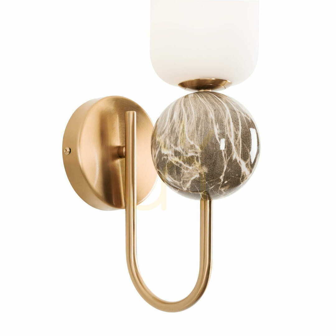 Vorschau Wandleuchte Max Light Nova W0380 Gold gebürstet 42 cm LED 12W dimmbar Wandleuchte Max Light Nova W0380 Gold gebürstet 42 cm LED 12W dimmbar