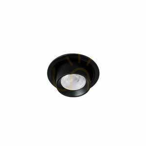 Plafond Max Light Halo H0131 schwarz LED 9W 8,5 cm small 1