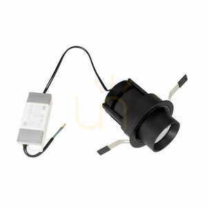 Plafond Max Light Halo H0131 schwarz LED 9W 8,5 cm small 2