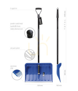 ALPINUS METAL Schaufel - blau small 1