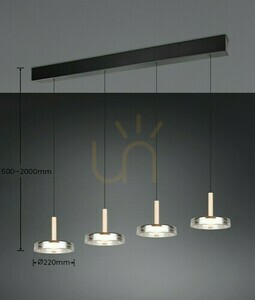 Trio CELESTE Pendelleuchte 354910432 small 6