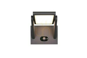 Trio MALAWI 253769142 – Hybrid-Solar-Wandleuchte LED 5 W mit Sensor, anthrazit small 4