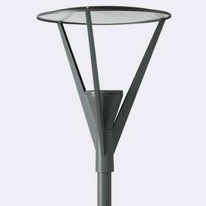 Park/Garten Laterne NICE 777GR Graphit 36.4W 3000K 7016 Norlys. small 0