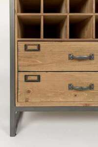 Weinvitrine - The Excellent Vintage von Lunares Design, 112,5cm, Flaschenbar small 5