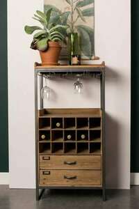 Weinvitrine - The Excellent Vintage von Lunares Design, 112,5cm, Flaschenbar small 7