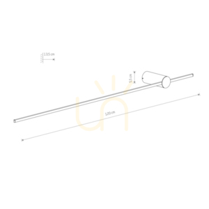 SABER LED-Wandleuchte L 11588 Nowodvorski small 5