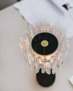 Slamp Accordéon Batterie Prisma/Schwarz Moderne Lampe. small 2