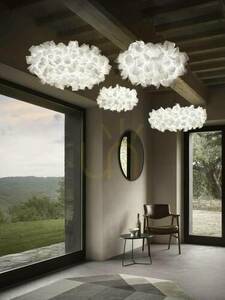 Slamp Clizia Suspension Mama Non Mama Weiß Transparent Draht Pendelleuchte small 2