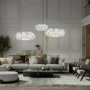 Slamp Clizia Suspension Mama Non Mama Weiß Transparent Draht Pendelleuchte small 3