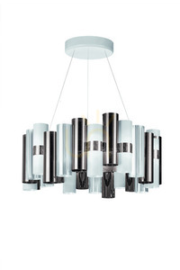 Slamp La Lollo L Pendelleuchte aus Zinn small 0
