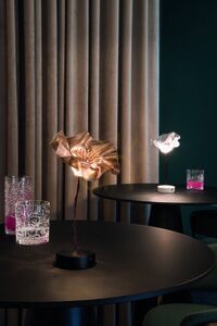 Slamp Lafleur Moderne Batterie-Samt-Lampe. small 4