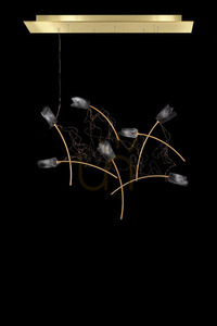 Slamp Tulip 7 Linear Pendelleuchte. small 2