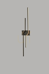 Designer-Wandleuchte LINEALO - diagonale Wandleuchte - AVIANO small 1