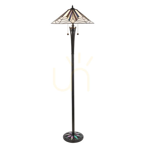 Prüfen Stehlampe Tiffany Multicolor Interiors 63934