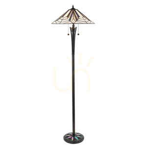 Stehlampe Tiffany Multicolor Interiors 63934 small 0