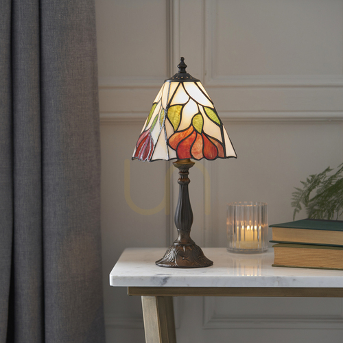 Prüfen Botanica Tiffany Tischlampe Multicolor 63963 Inneneinrichtung.