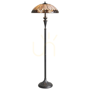 Stehlampe Interiors Brooklyn Tiffany multicolor 63972 small 0