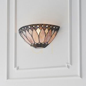 Tiffany Wandleuchte Interiors Brooklyn Multicolor E14 63983 small 1