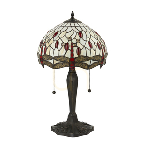 Tischlampe Tiffany Dragonfly Beige Interiors 64086 small 9