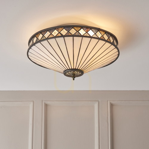 Prüfen Fargo Tiffany Multicolor Plafond 64145 Interiors.