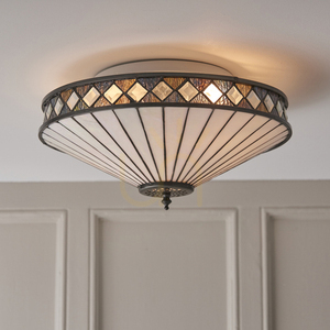 Fargo Tiffany Multicolor Plafond 64145 Interiors. small 4