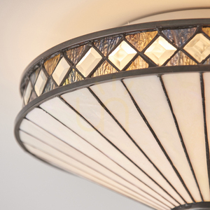 Fargo Tiffany Multicolor Plafond 64145 Interiors. small 7