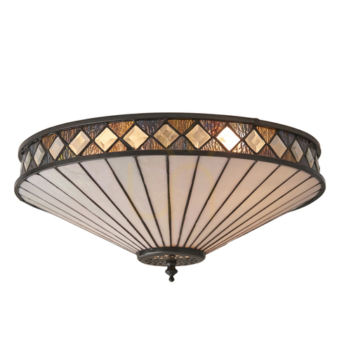 Prüfen Fargo Tiffany Multicolor Plafond 64145 Interiors.