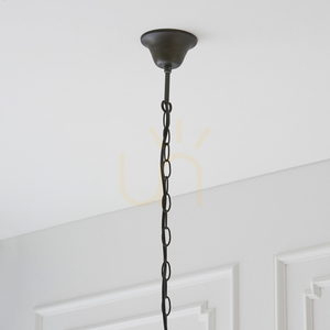 Pendelleuchte Tiffany Multicolor Glas E27 50 cm Interiors 64147 small 1