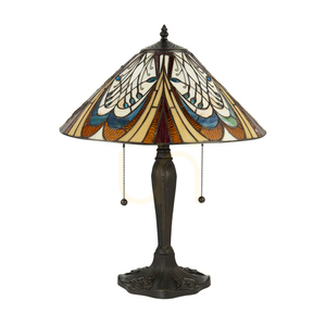 Tiffany Tischlampe Multicolor Interiors Hector 64163 small 9