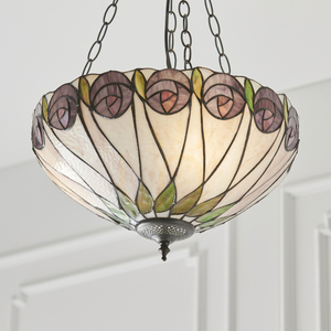 Hutchinson Tiffany Pendelleuchte Multicolor 64175 Inneneinrichtung. small 2