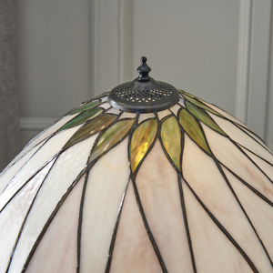 Tiffany Tischlampe Multicolor Glas Polyesterharz Interiors 64177 small 6